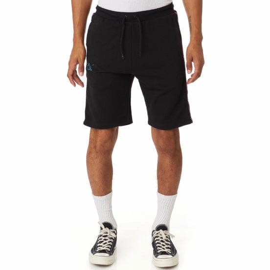 Kappa Logo Tape Asved 2 Shorts (Black/Blue/White) 34152QW