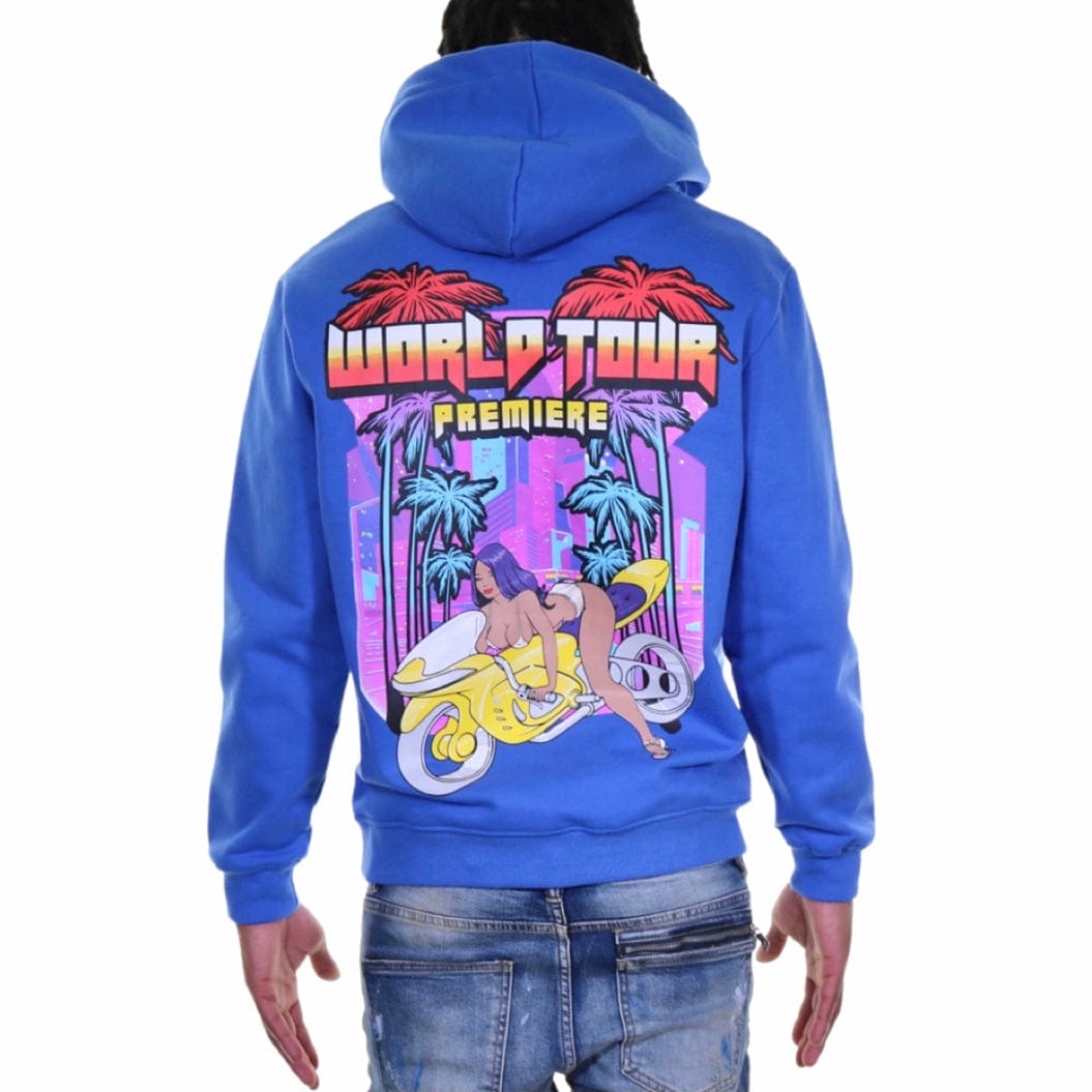 World Tour Ride Or Die Tour Hoodie (Royal Blue)