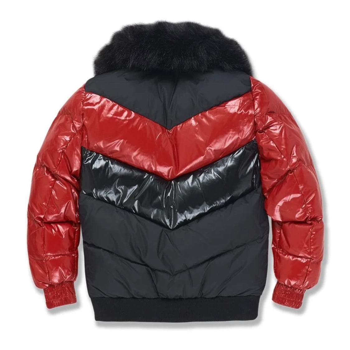 Boys Jordan Craig Sugar Hill Puffer Jacket (Crimson) 91548B