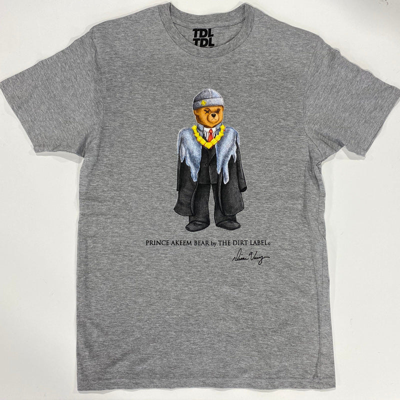 Dirt Label Hakeem Bear T Shirt (Grey)
