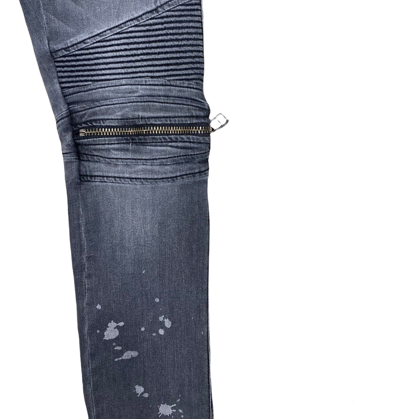 Dead Than Cool Moto Jean (Grey)