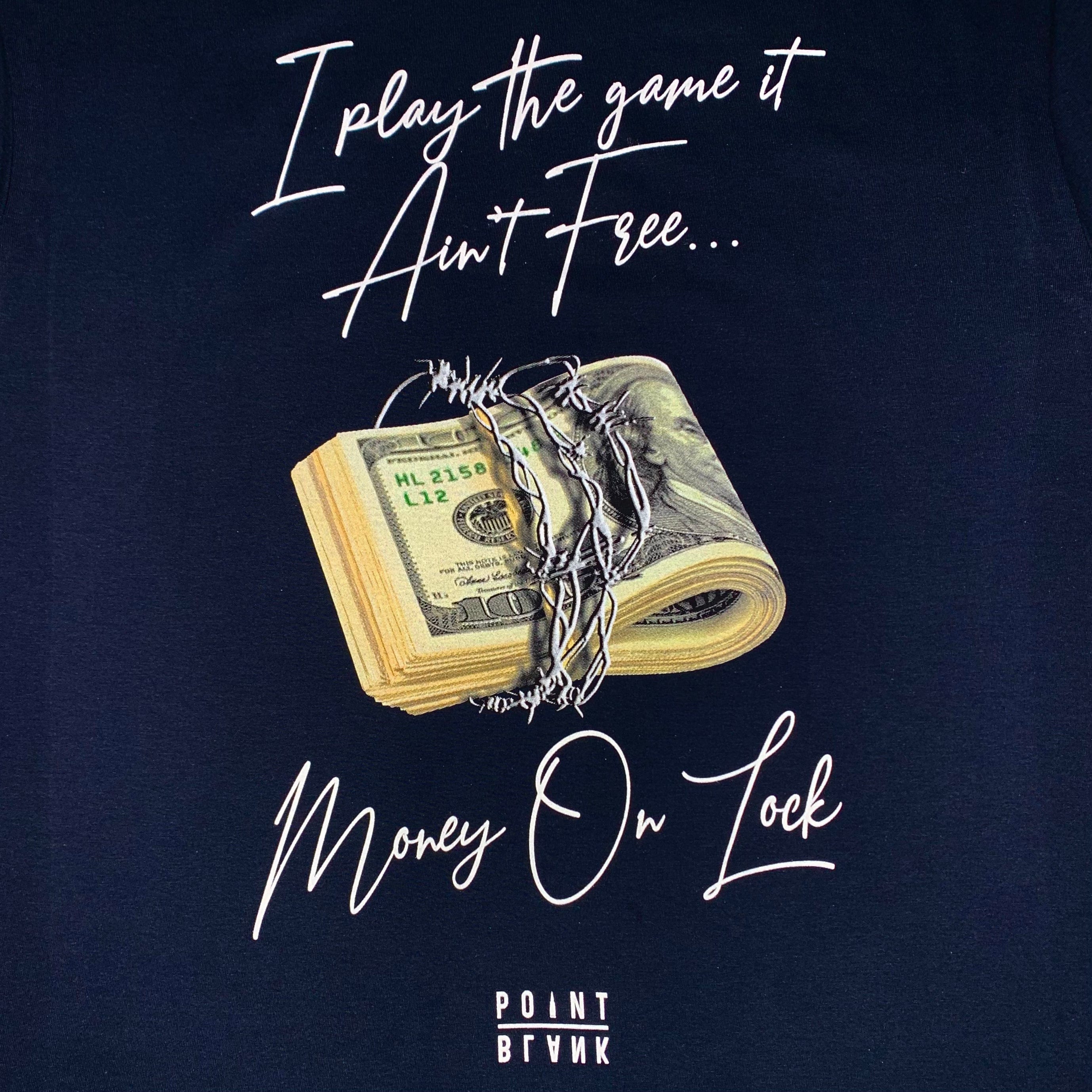 Point Blank Game Ain't Free T-Shirt (Navy) 100987-5129