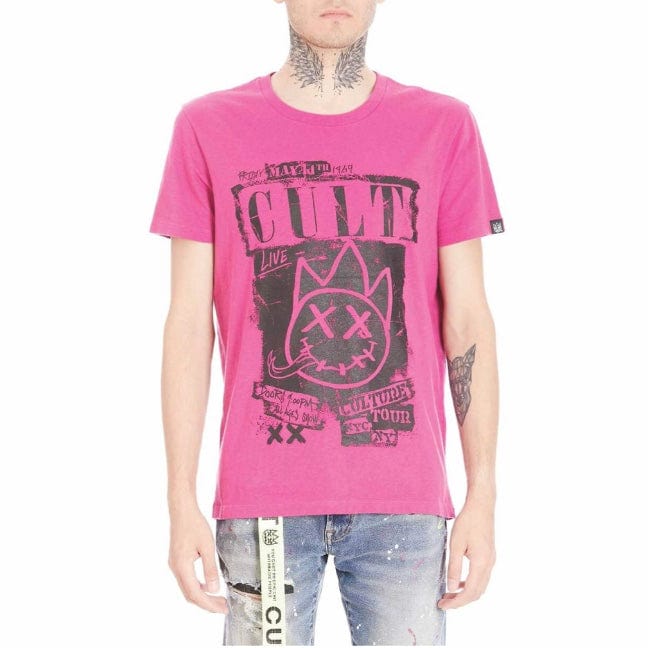 Cult Of Individuality Culture Tour Tee (Magenta) 621A5-K51A