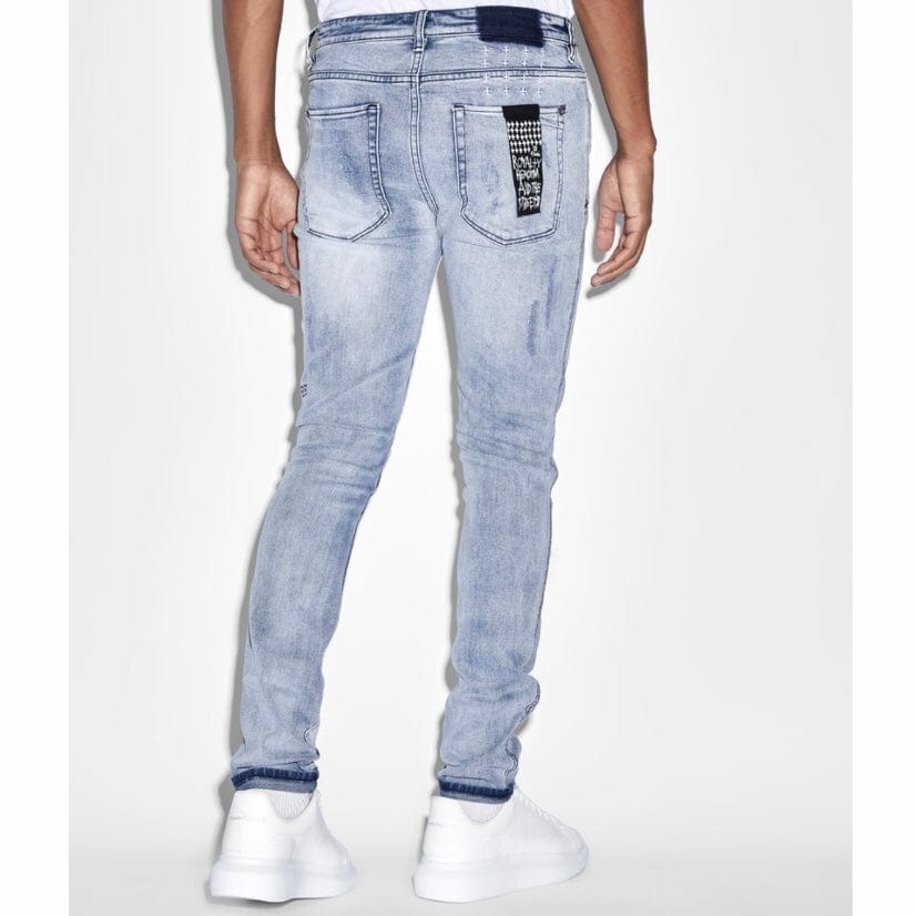 Ksubi Van Winkle Trashed Dreams Jean (Vintage Blue) 1000062582