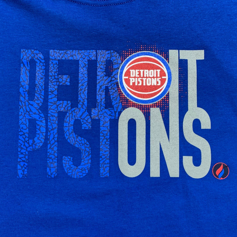 FISLL Detroit Piston's It's On T-Shirt (Blue) - NBA1233BLU