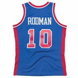 Mitchell & Ness Detroit Pistons Road Dennis Rodman Swingman Jersey (Royal)