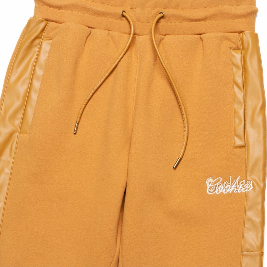 Cookies Costa Nostra Fleece Sweatpants (Wheat) 1562B6467