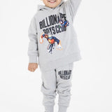 Kids Billionaire Boys Club BB Boom Sweatpants (Heather Grey) 823-1101