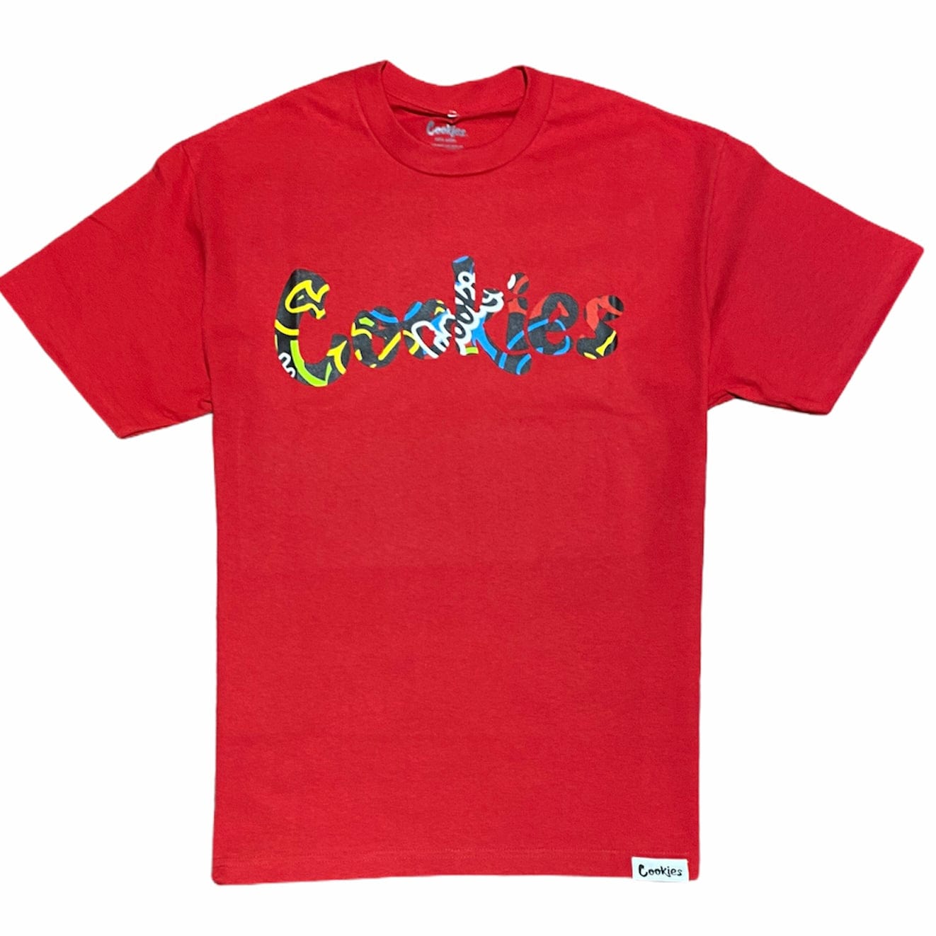 Cookies Original Mint Stack It Up Logo Tee (Red) 1550T4780