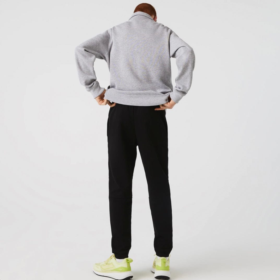 Lacoste Tapered Fit Fleece Trackpants (Black) XH2529-51