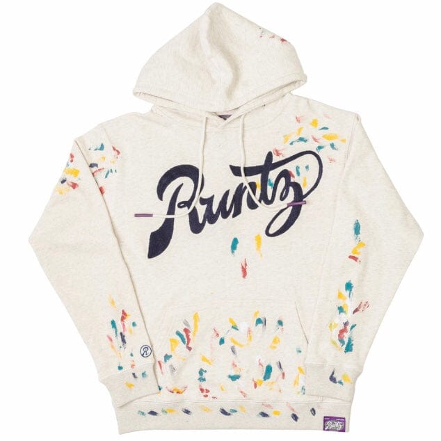 Runtz Paintsmudge Hoodie (Oatmeal) 321-33682