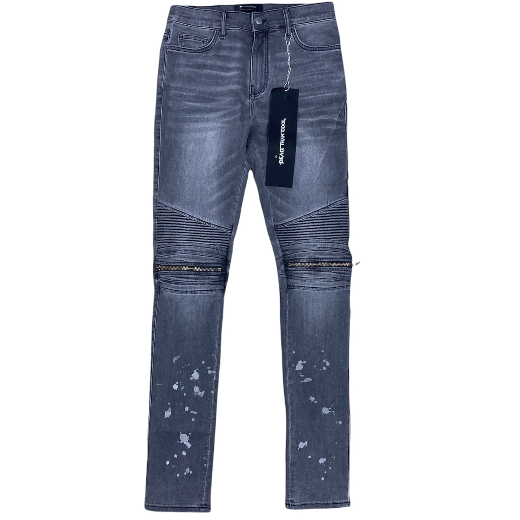 Dead Than Cool Moto Jean (Grey)