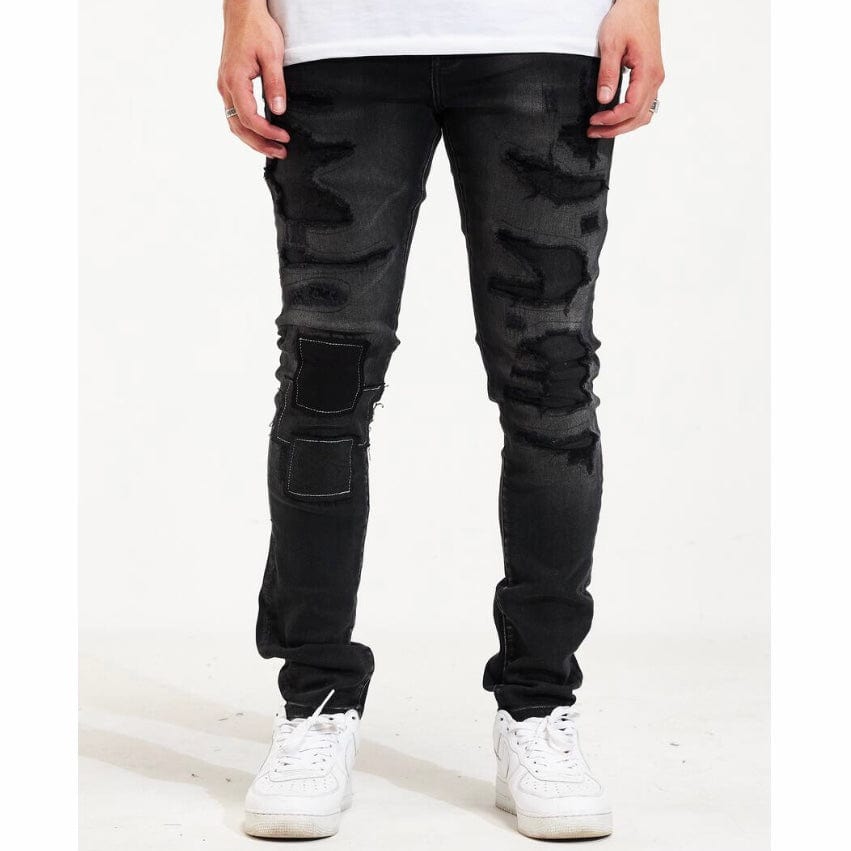 Crysp Dirk Denim Jeans (Black Ash) CRYSP222-27