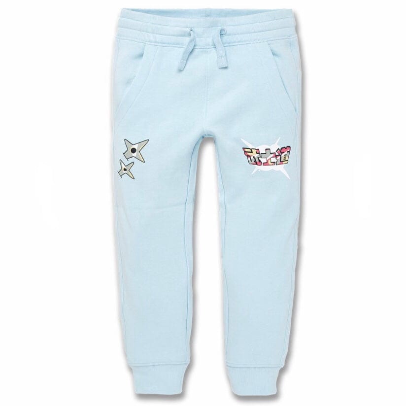 Boys Jordan Craig Invincible Plush Jogger Sweatpants (Sky) 8446B