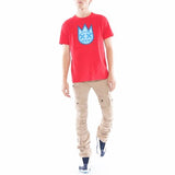 Cult Of Individuality 3D Clean Shimuchan Logo SS Tee (High Risk Red) 623AC-K66A