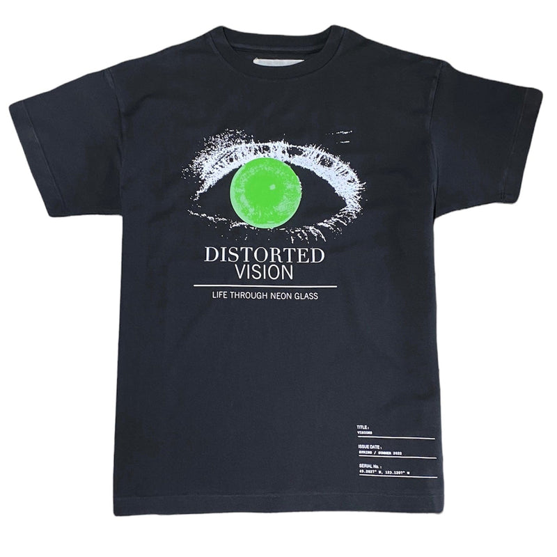 Neon Denim Vision T Shirt (Black) STT-029