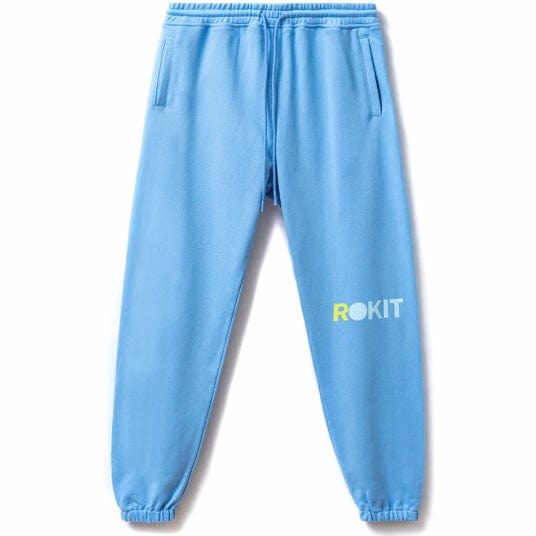Rokit Core Sweatpants (Baby Blue/White) 412-0402