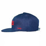 Cookies Original Mint Twill Snapback Cap (Navy/Red)