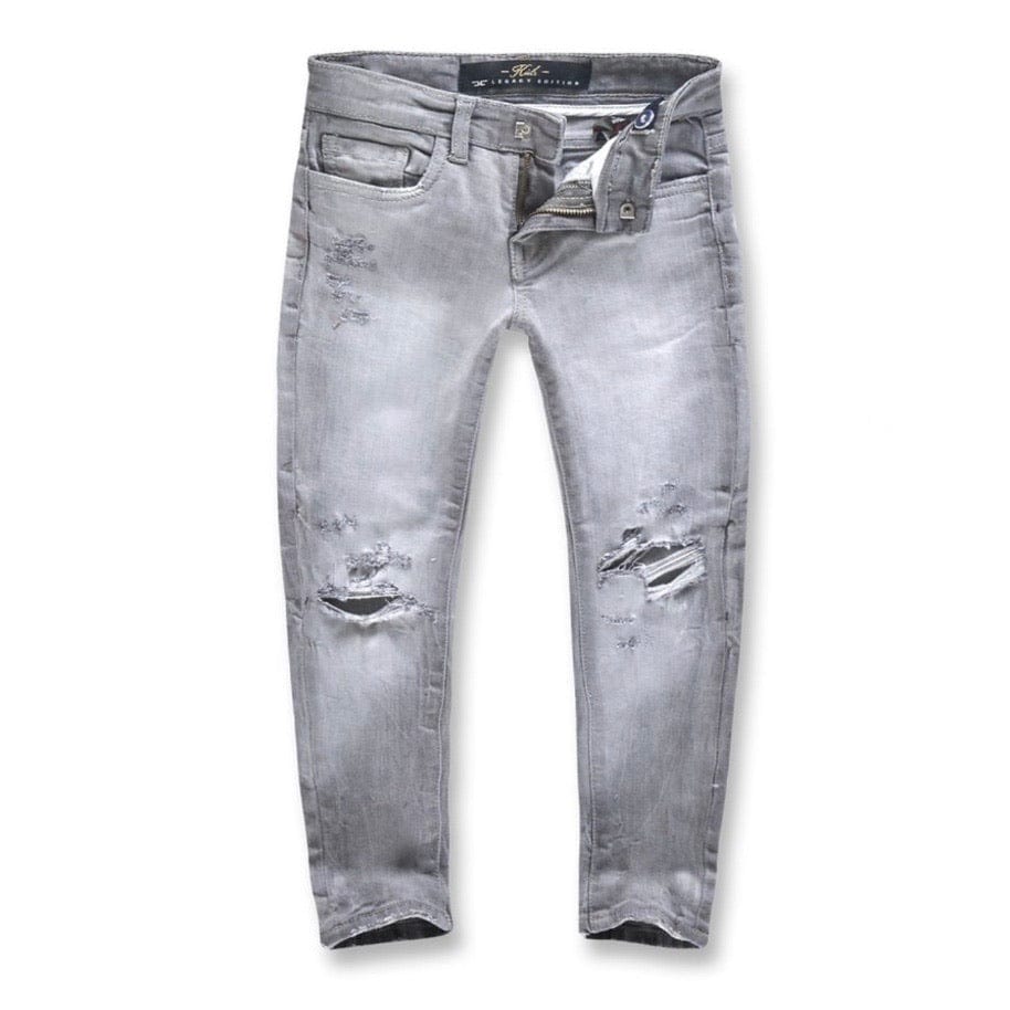 Kids Jordan Craig Asbury Denim (Light Grey) JM3314K