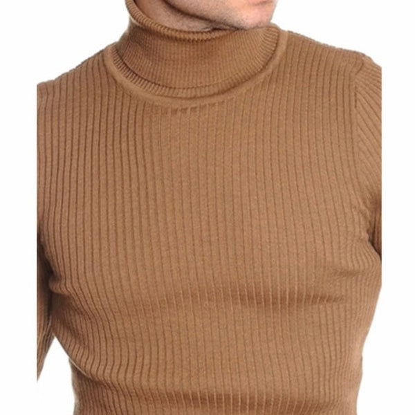 LCR Black Edition Turtleneck Sweater (Camel) 1670C