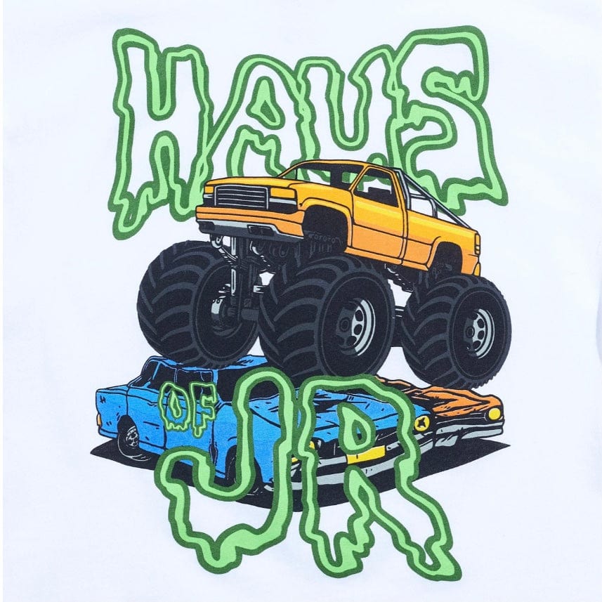 Haus Of Jr Monster Jam Tee (White) HOJF121-217