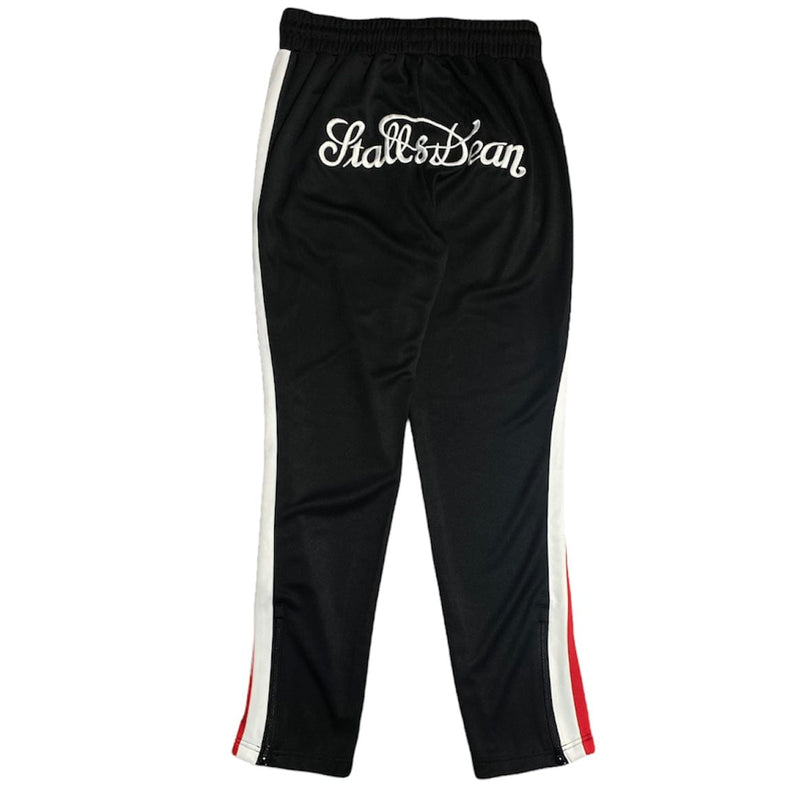 Stall & Dean Embroidered Track Pant (Black) - SP9104TG