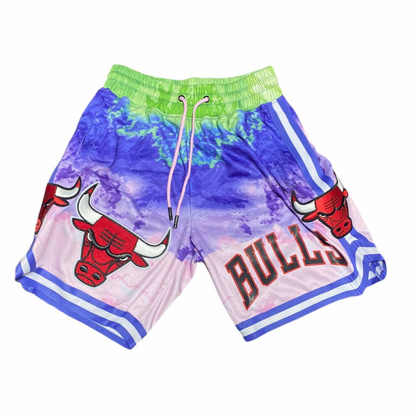 Pro Standard Chicago Bulls Dip Dye Shorts (Multi) BCB352309-MUL