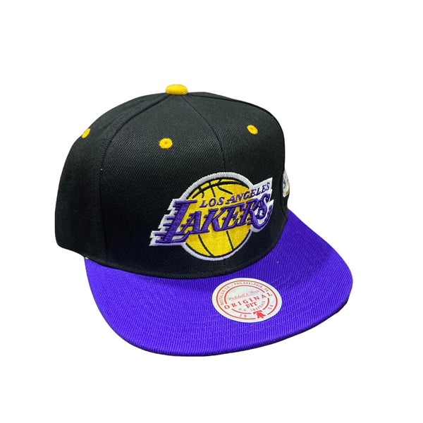 Mitchell & Ness Nba The Champs Los Angeles Lakers Snapback (Black/Purple)