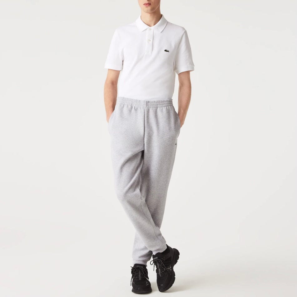 Lacoste Tapered Fit Fleece Trackpants (Grey Chine) XH2529-51