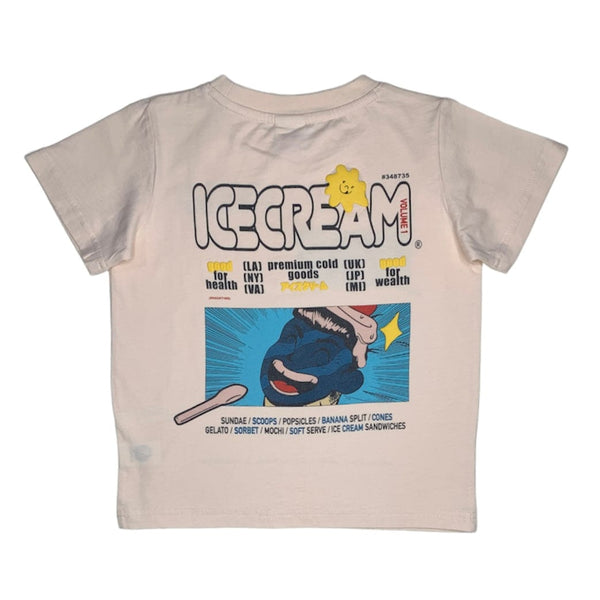 Kids Ice Cream Snack Time SS Knit (Vanilla Cream) 433-1300