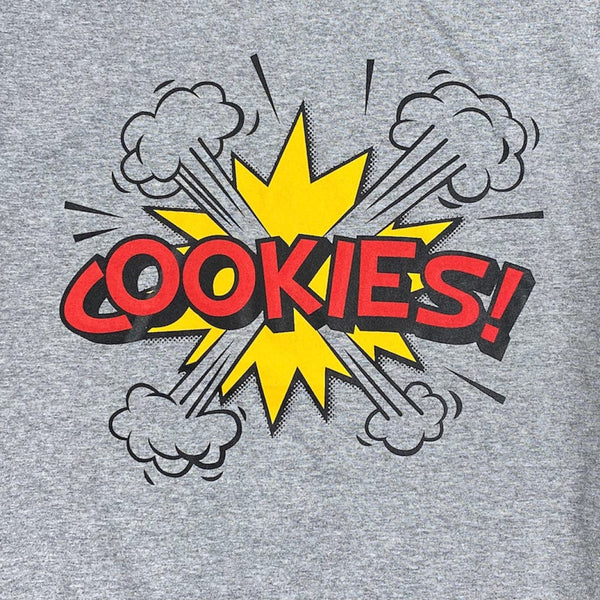 Cookies Loud T Shirt (Heather Grey) 1555T5549