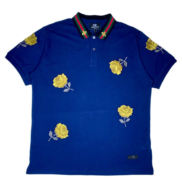 Damati Polo Shirt (Navy) - DMT166NVY