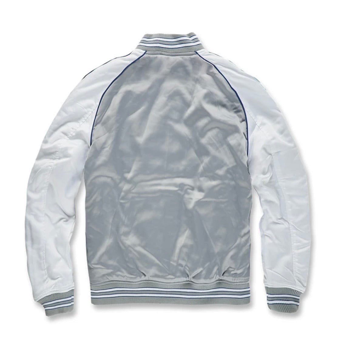 Jordan Craig Cooperstown Bomber Jacket (American Grey) 91390