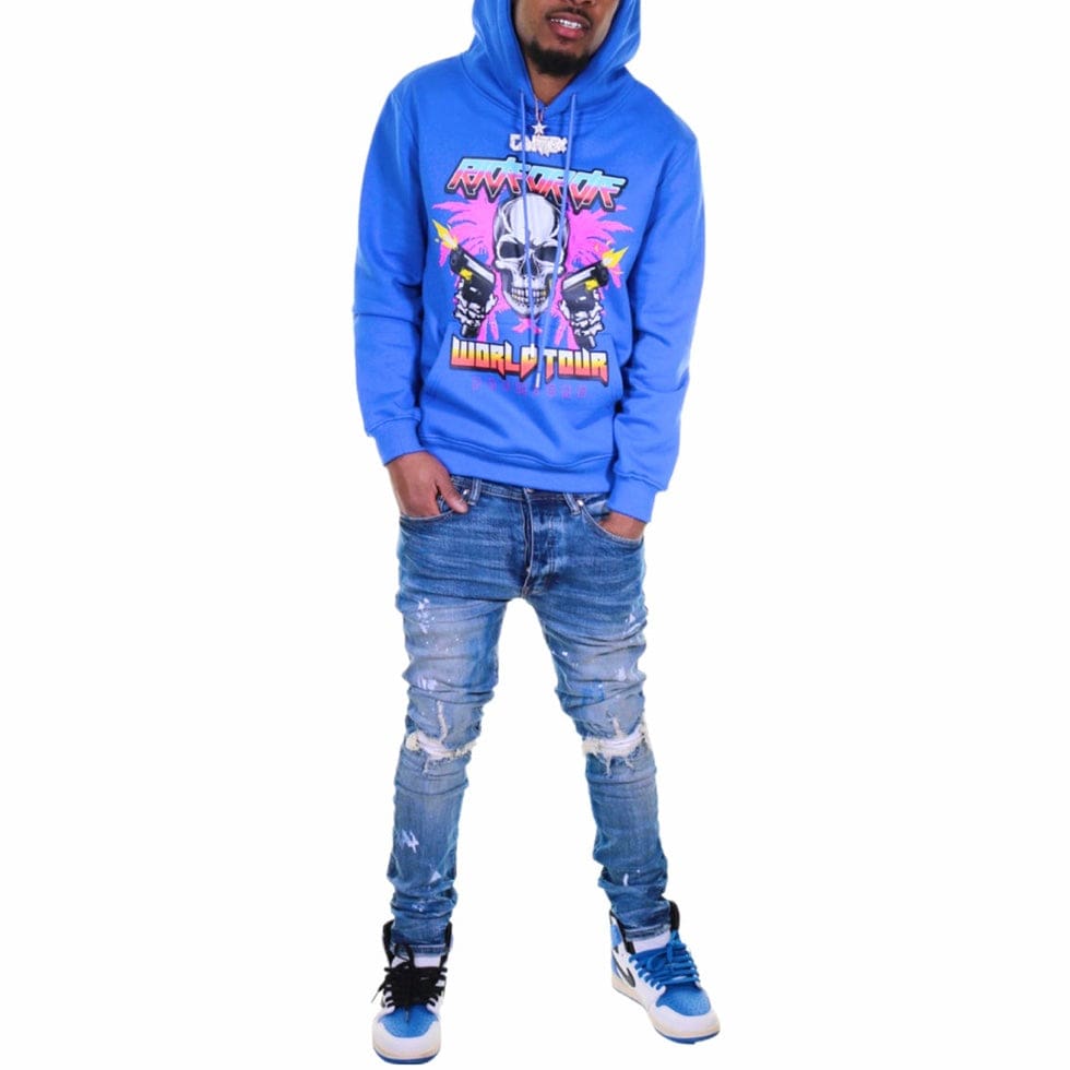 World Tour Ride Or Die Tour Hoodie (Royal Blue)