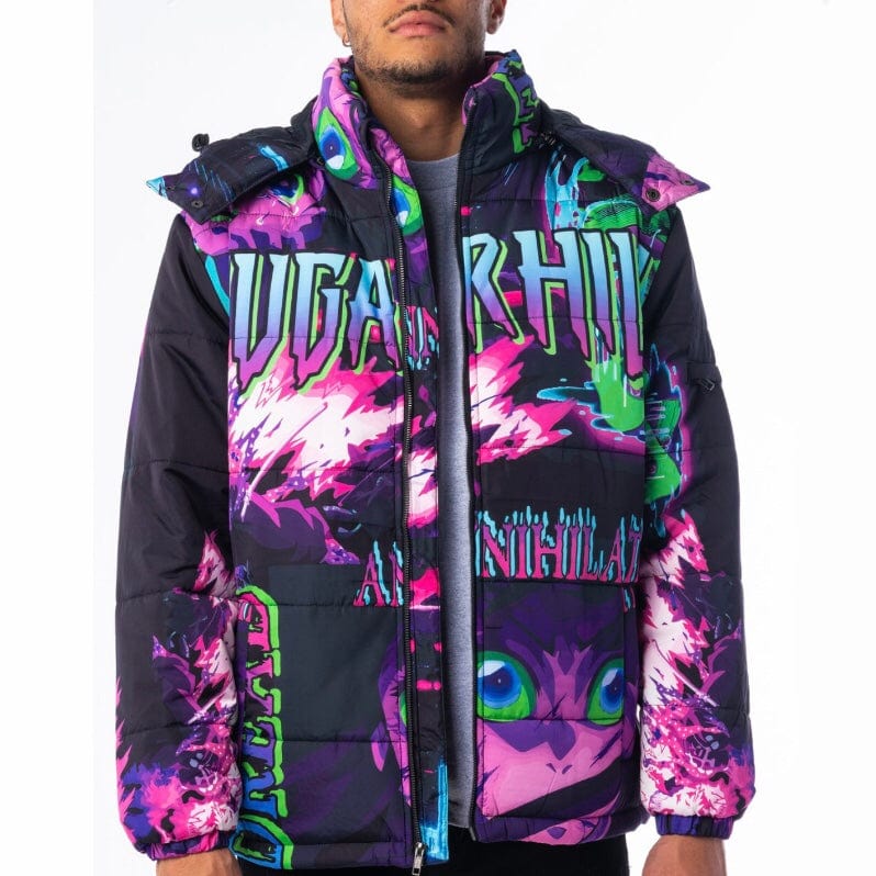 Sugar Hill Annihilation Puffer Jacket (Purple) SH-FALL221-14