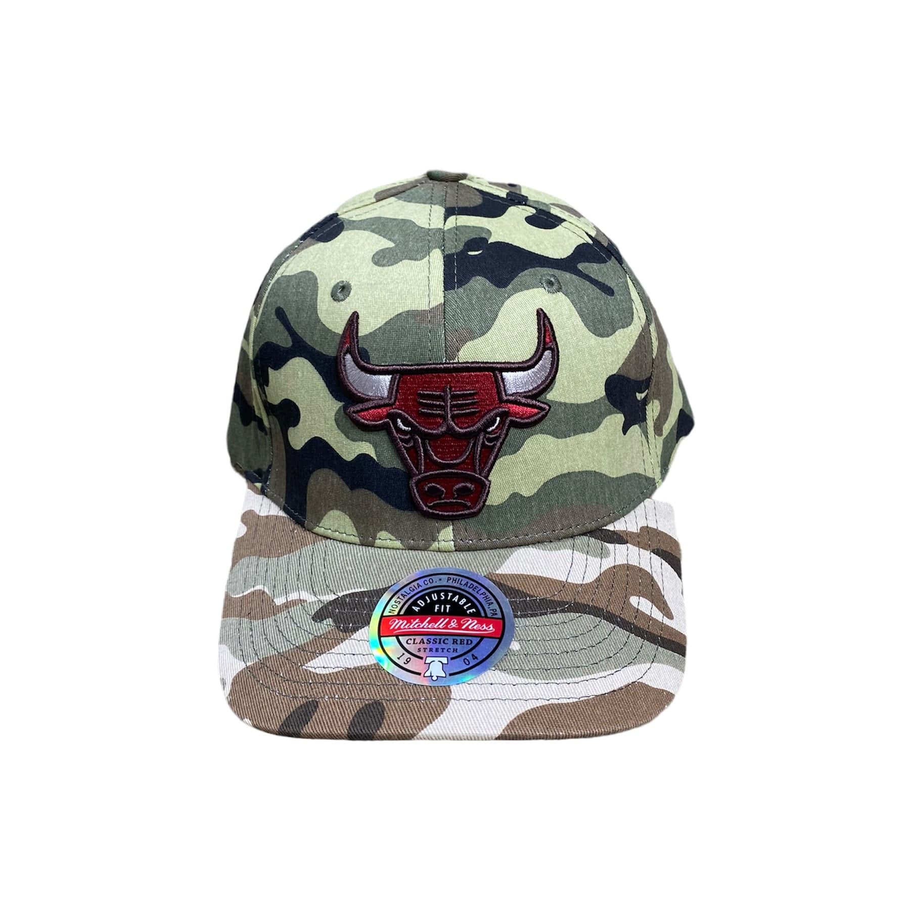 Mitchell & Ness Nba Bulls Woodland Desert Snapback (Camo Woodland)