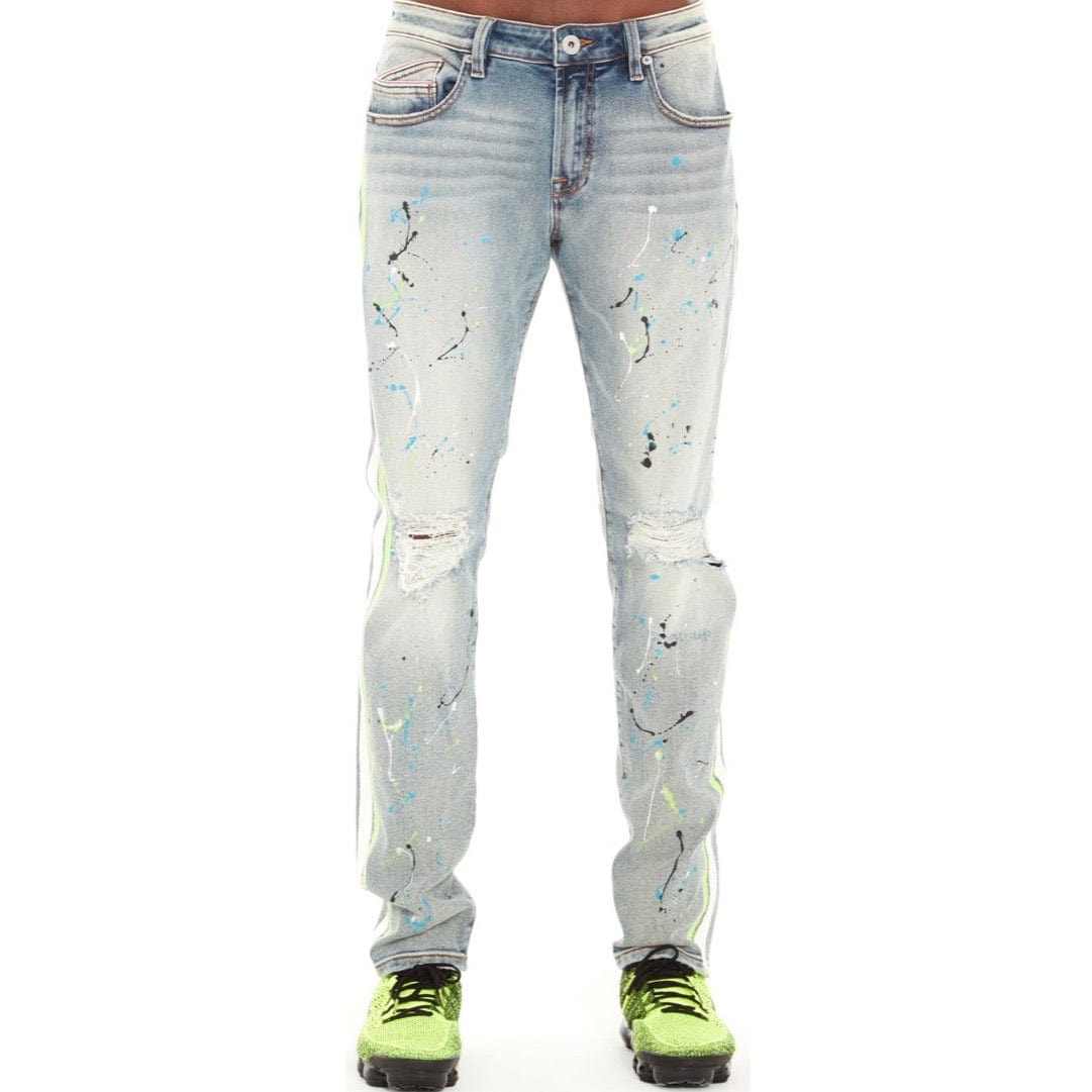 Cult of Individuality Slim Rocker Jean (Neon) - 620A3-RS03G