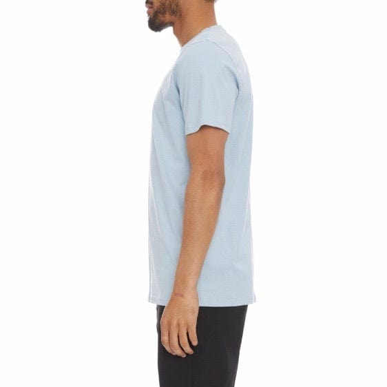 Kappa Authentic Runis T Shirt (Baby Blue/White)