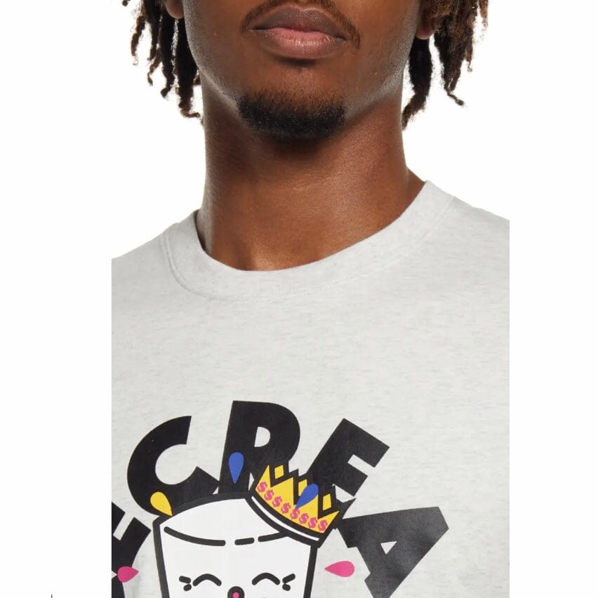 Ice Cream Visitation SS Tee (Light Heather Grey) 421-3207