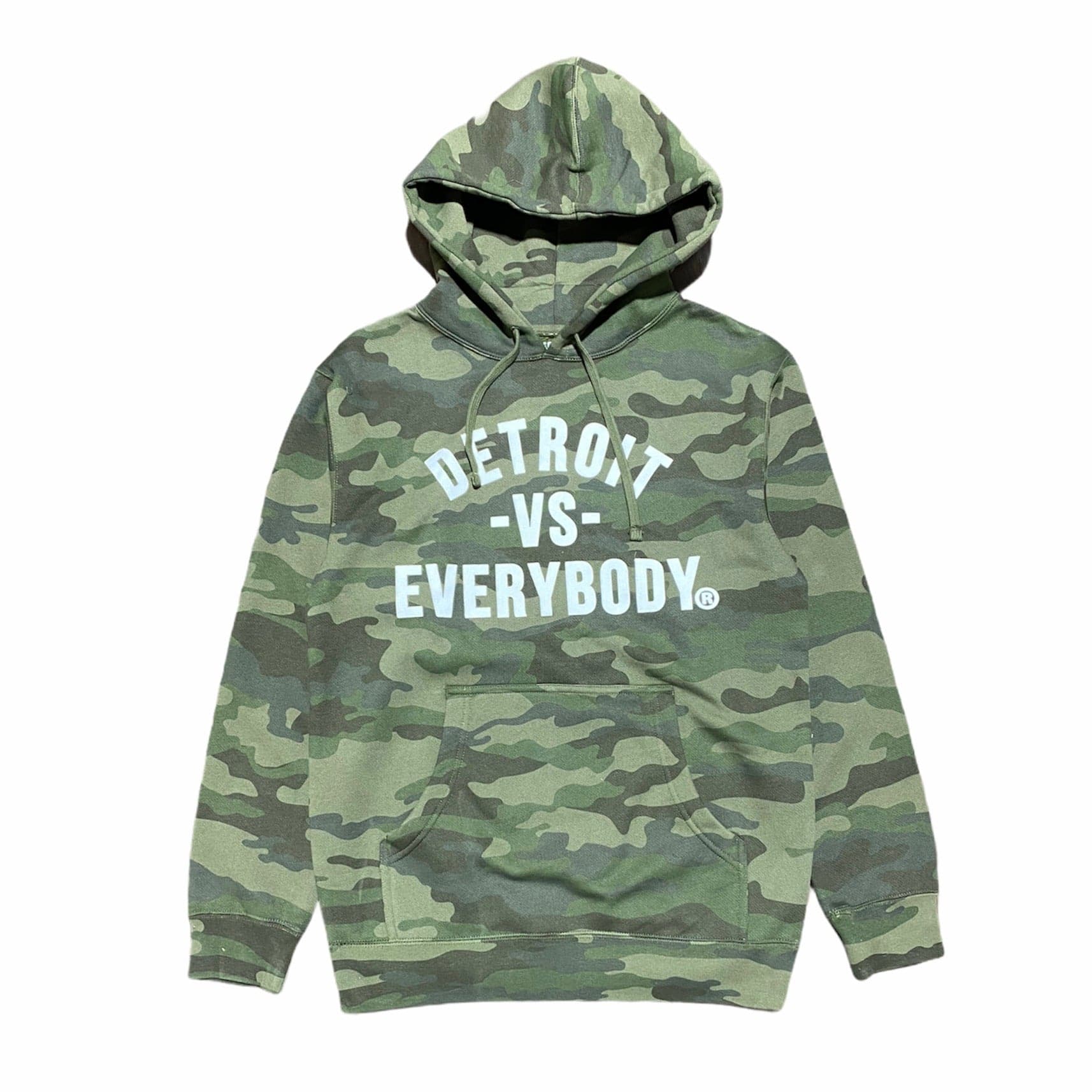 Detroit Vs Everybody Hoodie (Camo/White)