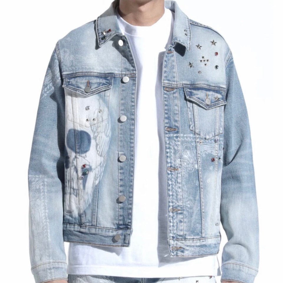 Lifted Anchors Kingdom Denim Jacket (Blue) LAH20-19