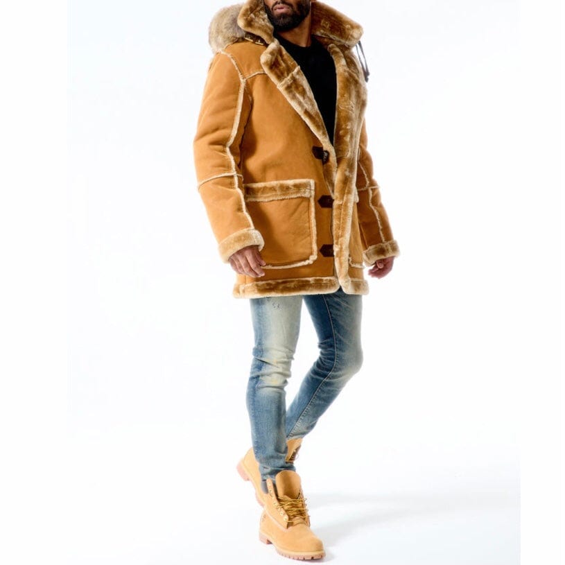 Jordan Craig Denali Shearling Jacket (Cognac)