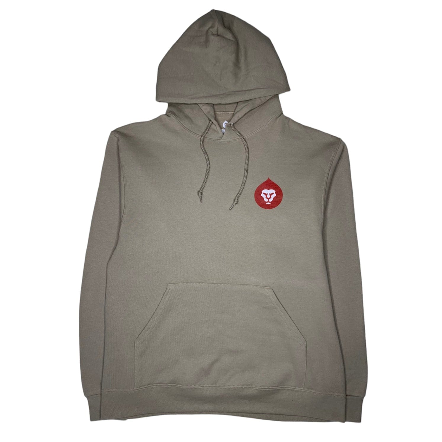 Lion Blood Logo Hoodie (Khaki) - 85441