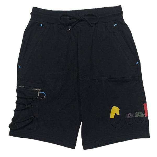 Cookies Catamaran Jersey Flat Side Pocket Tech Shorts (Black) 1559B6304