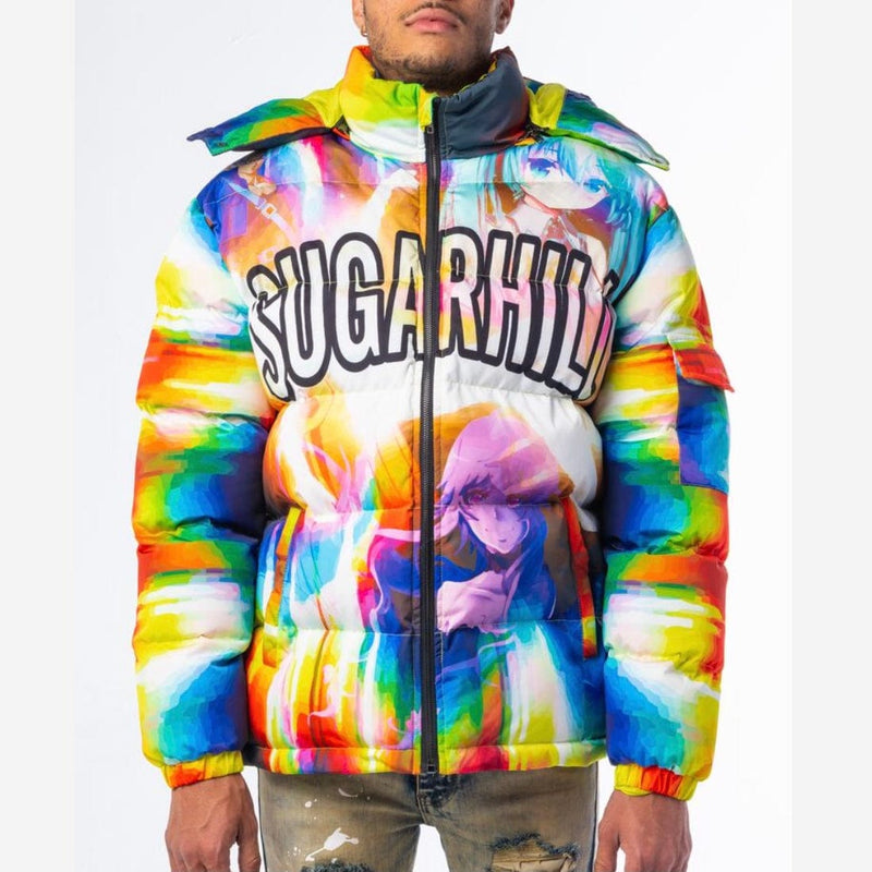 Sugar Hill Dreaming Puffer Jacket (Multi) SH-FALL221-09