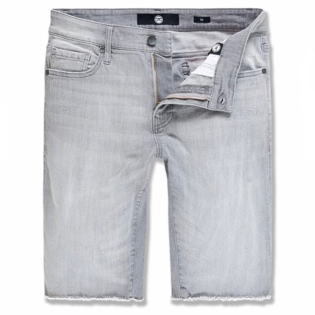 Jordan Craig Edison Denim Shorts (Cement Wash) J3171S – City Man USA