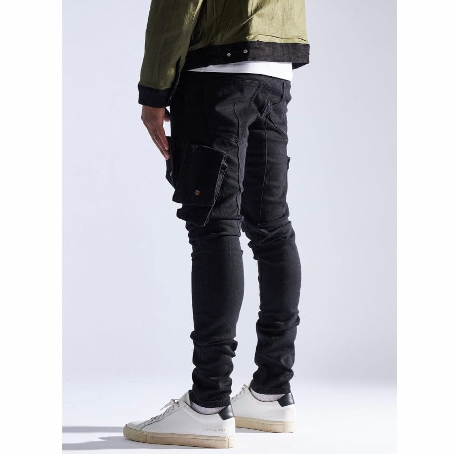 Embellish Prox Cargo Denim Jean (Black) EMBHOL21-1-14