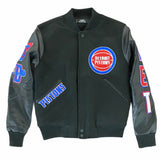 Pro Standard Detroit Pistons Intervarsity Jacket (Black) BDP651680-BLK