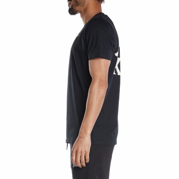 Kappa Authentic Ables T Shirt (Black Smoke) 351B7HW