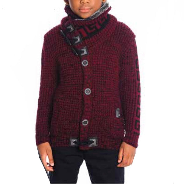 Kids Lcr Sweater (Burgundy/Black) K-6430